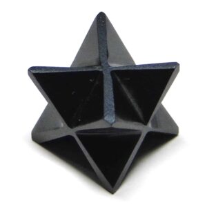 Black Agate Merkaba Star