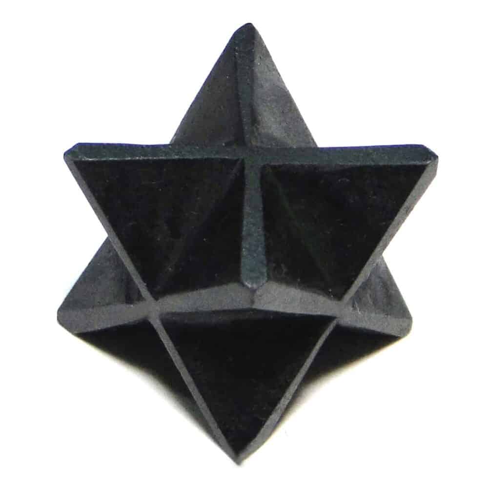 Black Tourmaline Merkaba Stars