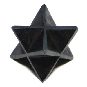 Black Tourmaline Merkaba Stars