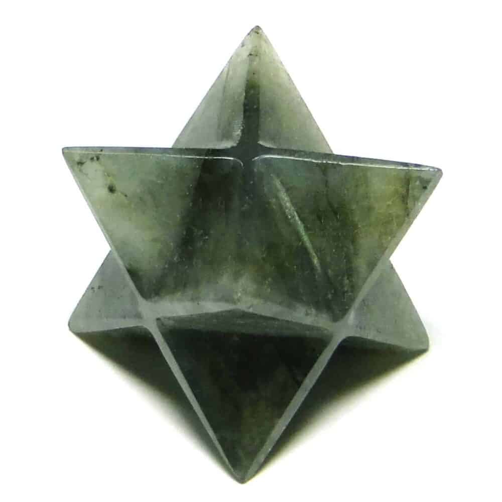 Labradorite Merkaba Stars