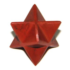 Red Jasper Merkaba Stars