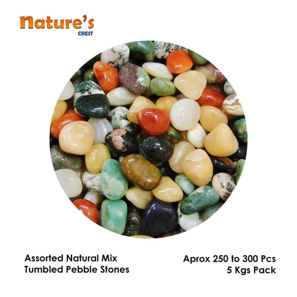 Assorted Mix Tumbled Pebble Stones - Image 6
