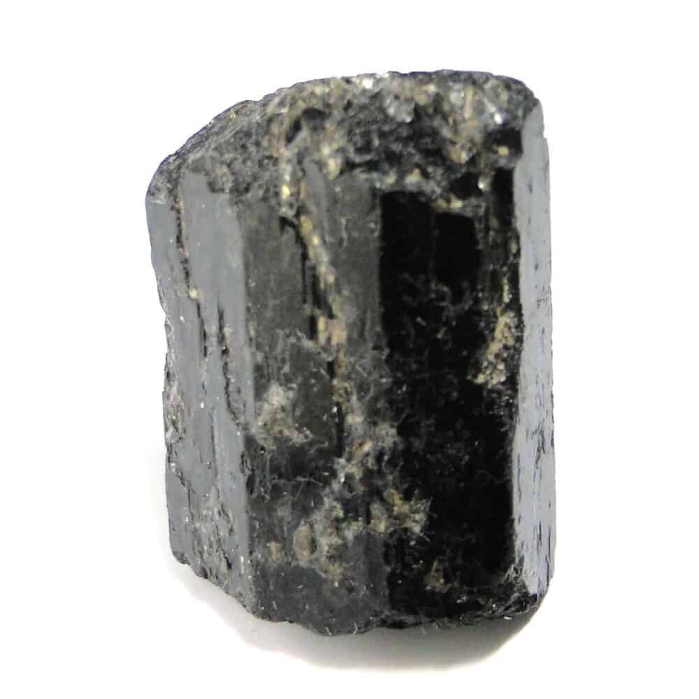 Nature's Crest - Black Tourmaline Natural Raw Rough Crystal - Black Tourmaline 30 40 Gms