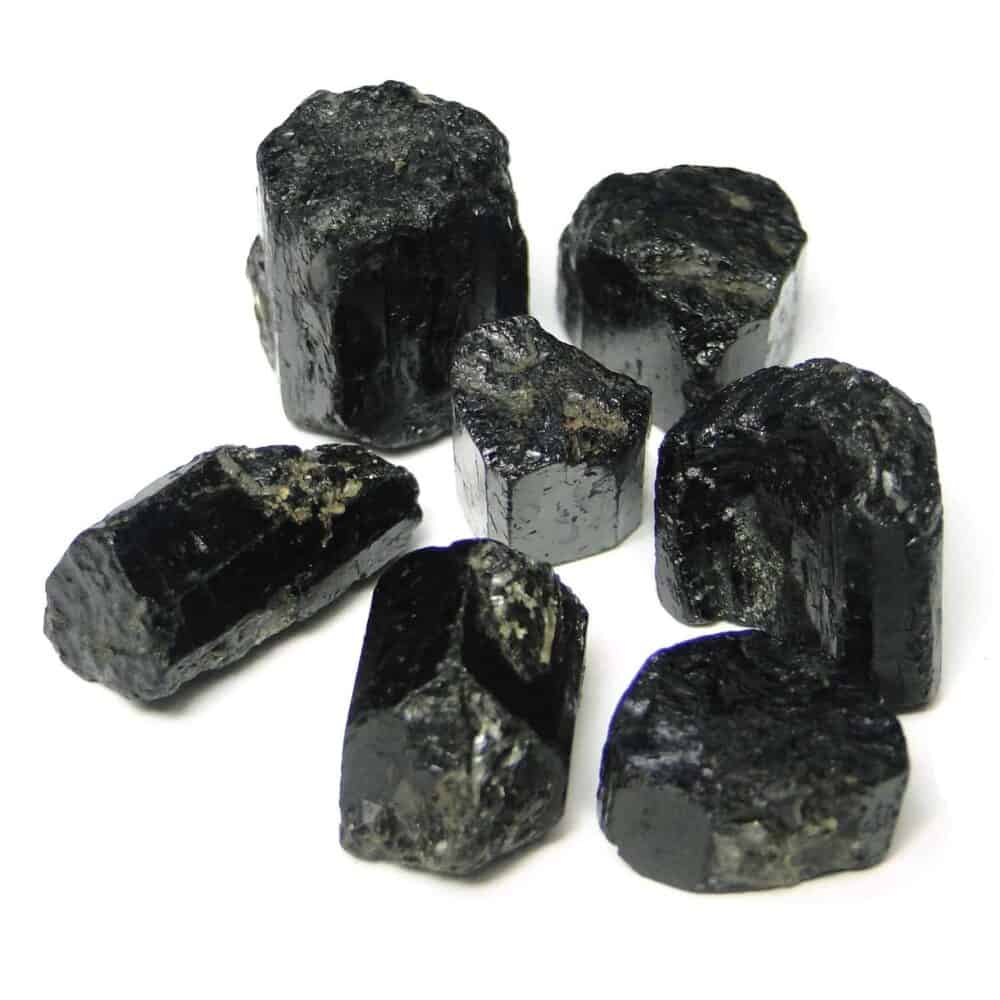Black Tourmaline Natural Raw Rough Crystals