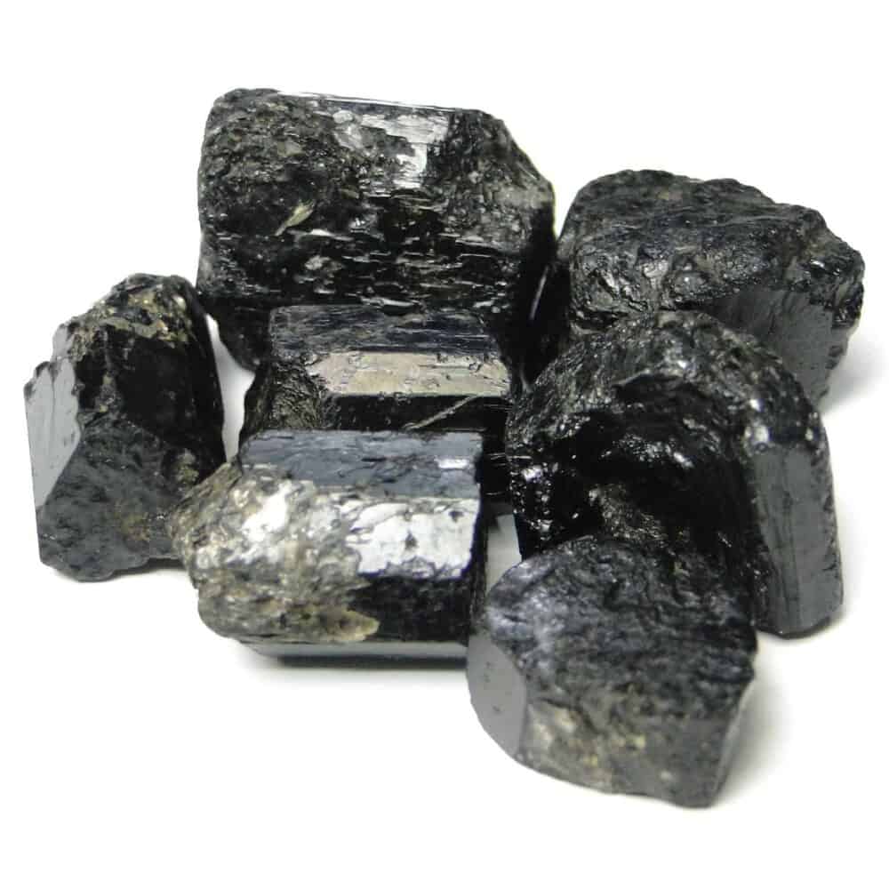 Black Tourmaline Natural Raw Rough Crystals - Image 2
