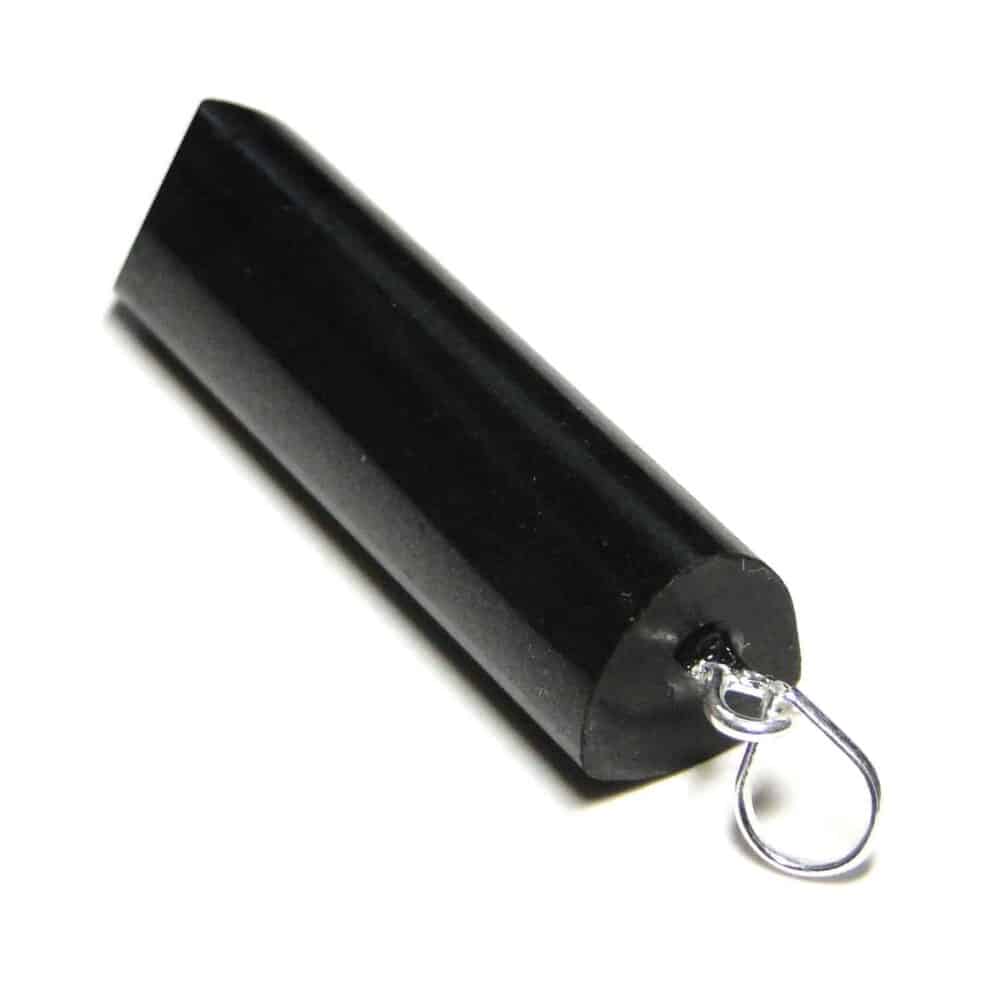 Black Tourmaline Pencil Pendant - Image 3