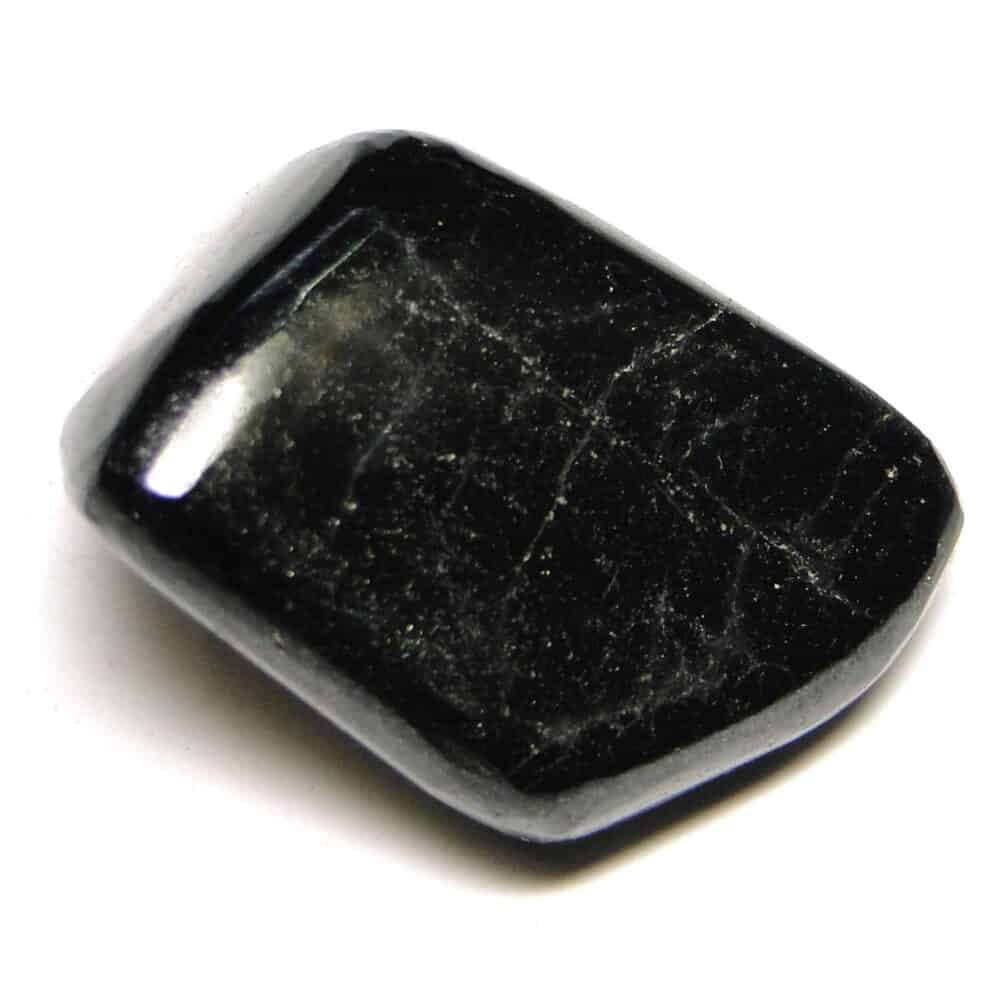 Black Tourmaline Tumbled Pebble Stones