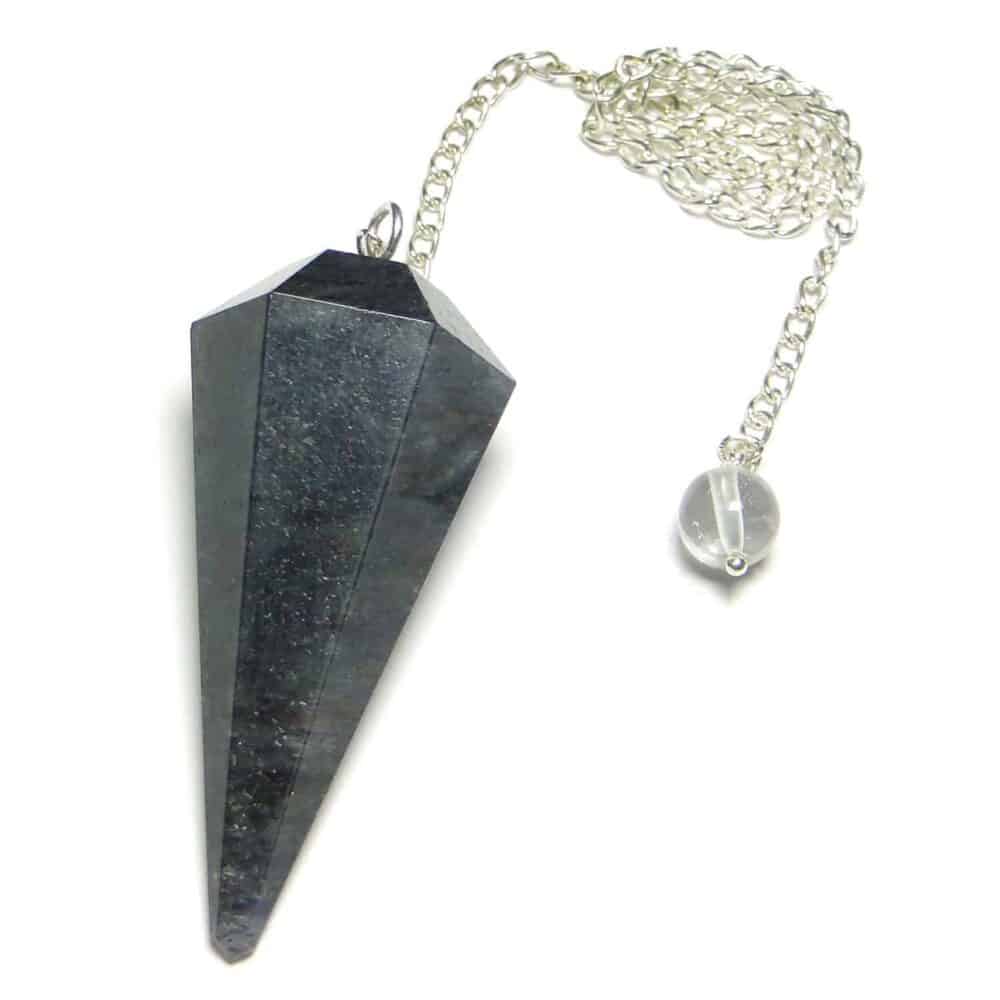 Blue Aventurine Faceted Dowsing Pendulum