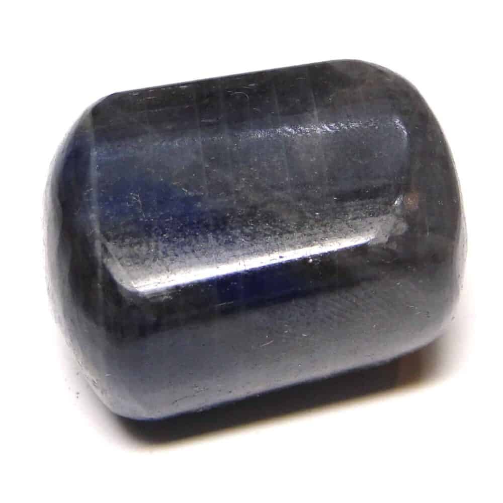 Nature's Crest - Blue Sapphire Tumbled Pebble Stones - Blue Sapphire Tumbled Stone 1 Pc