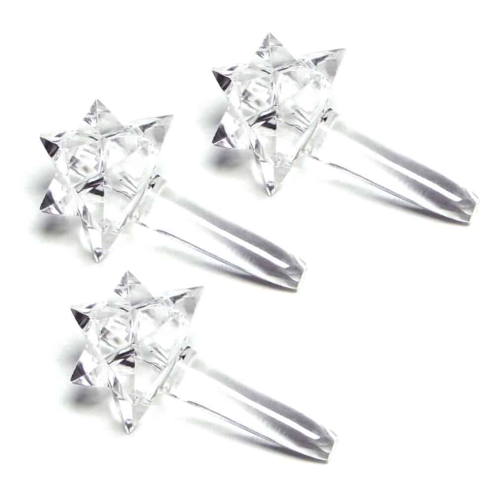 Crystal Quartz (Sphatik) Transcendental Merkaba Comet Star - Image 2