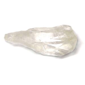 Crystal Quartz (Sphatik) Natural Raw Rough Pencils