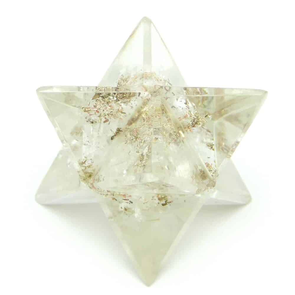 Crystal Quartz Orgone Merkaba