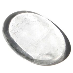 Crystal Quartz (Sphatik) Oval Cabochon