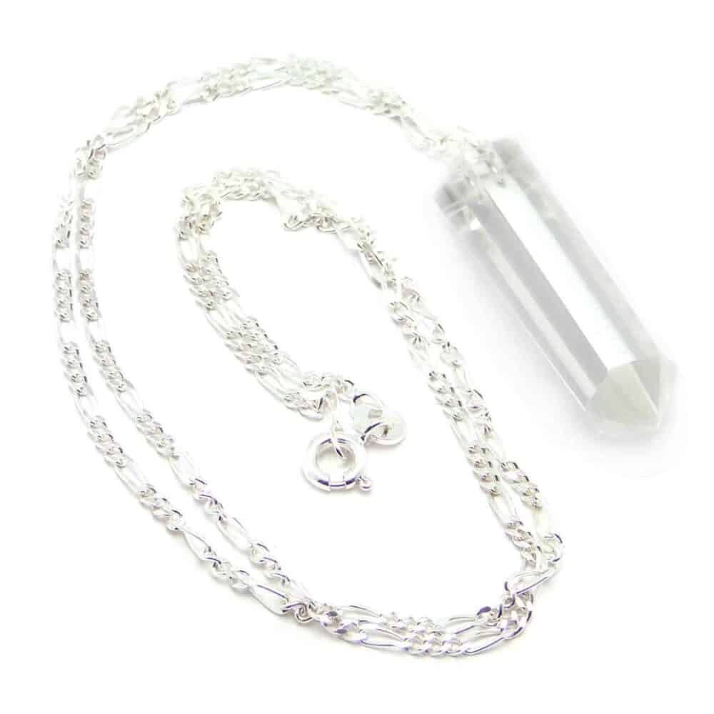 Crystal Quartz Pencil Pendant - Image 2