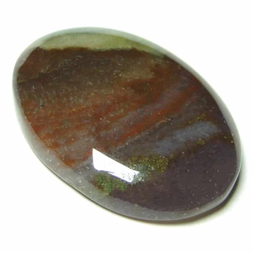 Nature's Crest - Fancy Jasper Oval Cabochon - Fancy Jasper Oval