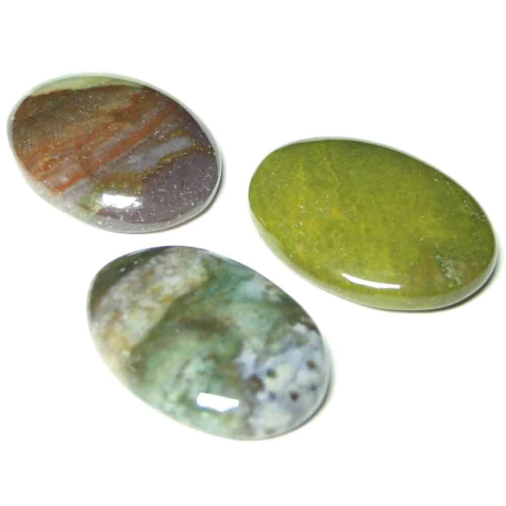 Nature's Crest - Fancy Jasper Oval Cabochon - Fancy Jasper Oval Multiple