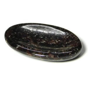 Garnet Dark Worry Stone Palm Stone Thumb Stone