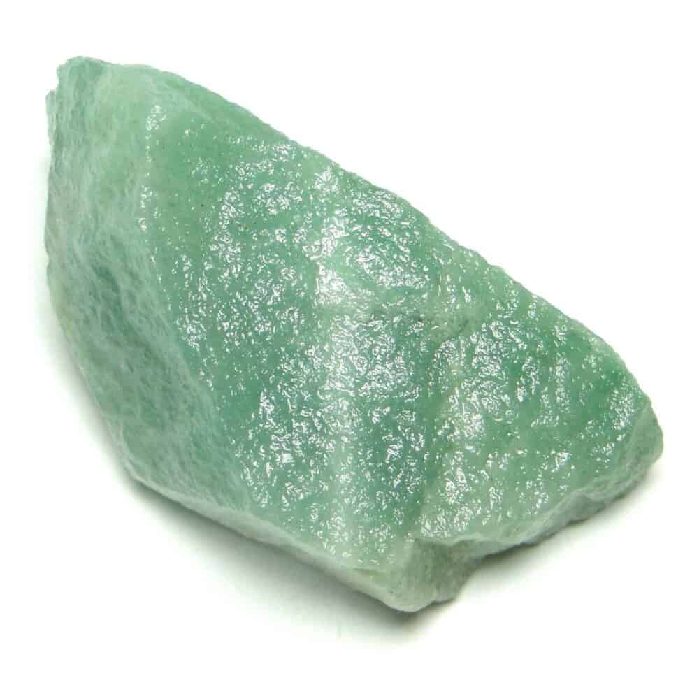 Nature's Crest - Green Aventurine Natural Raw Rough Chunks - Green Aventurine Rough Single