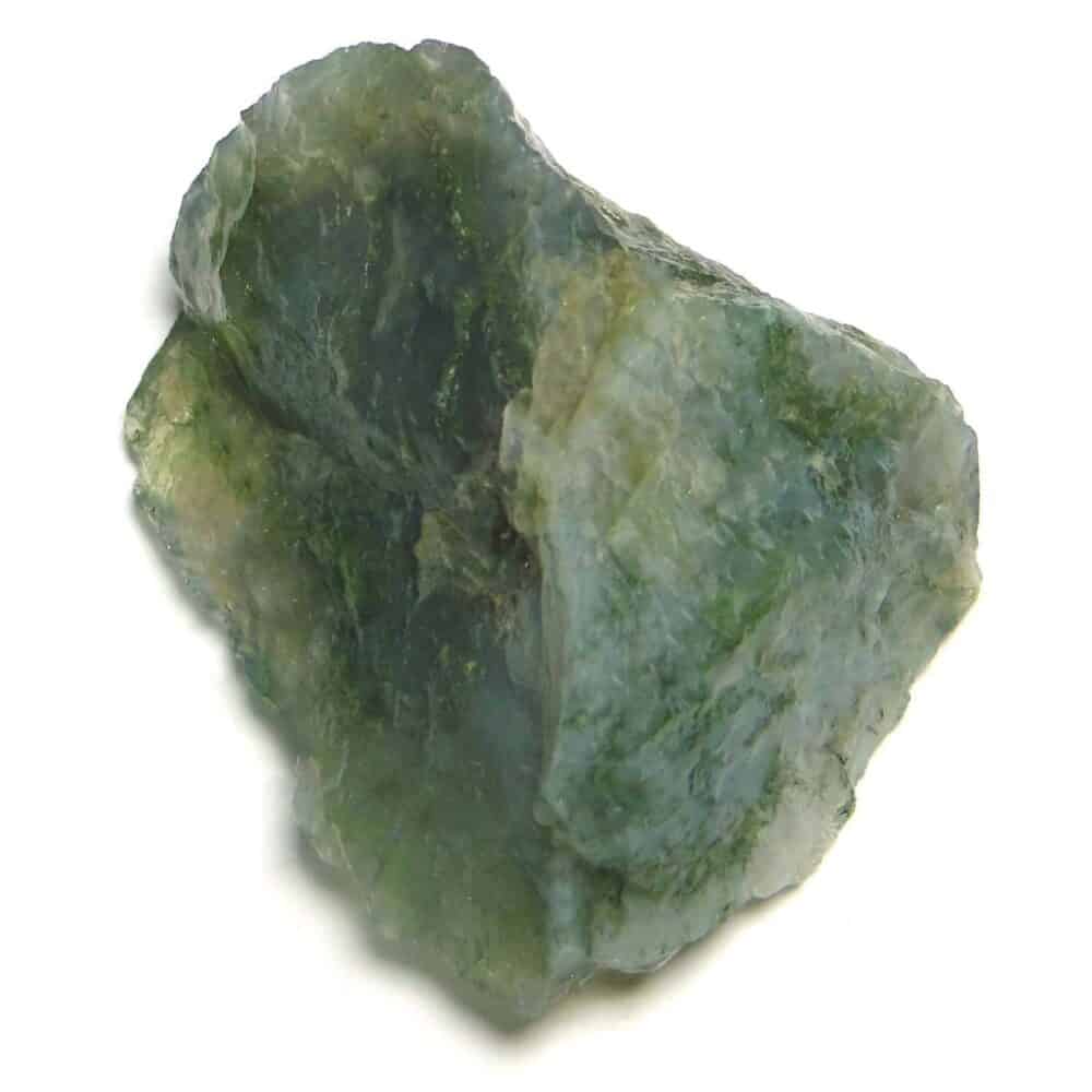 Green Moss Agate Natural Raw Rough Chunks