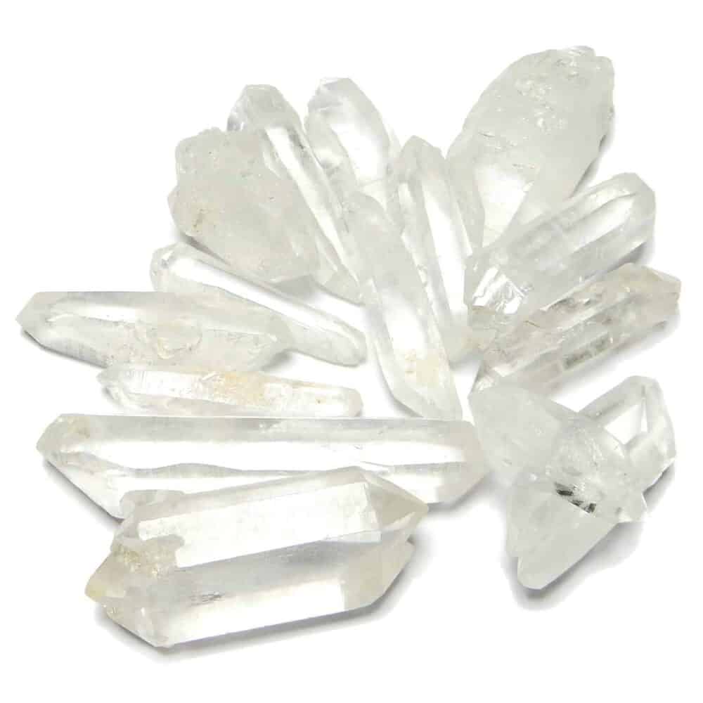 Nature's Crest - Crystal Quartz Natural Double Terminated Point - Himalayan Natural Double Terminated Multiple2