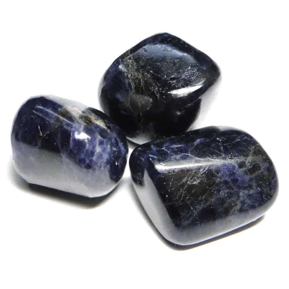 Iolite Tumbled Pebble Stones - Image 2