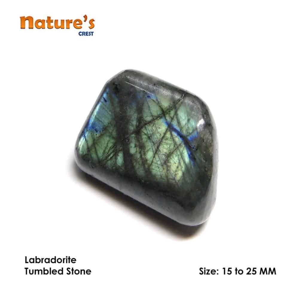 Nature's Crest - Labradorite Tumbled Pebble Stones - Labradorite Tumbled Stones