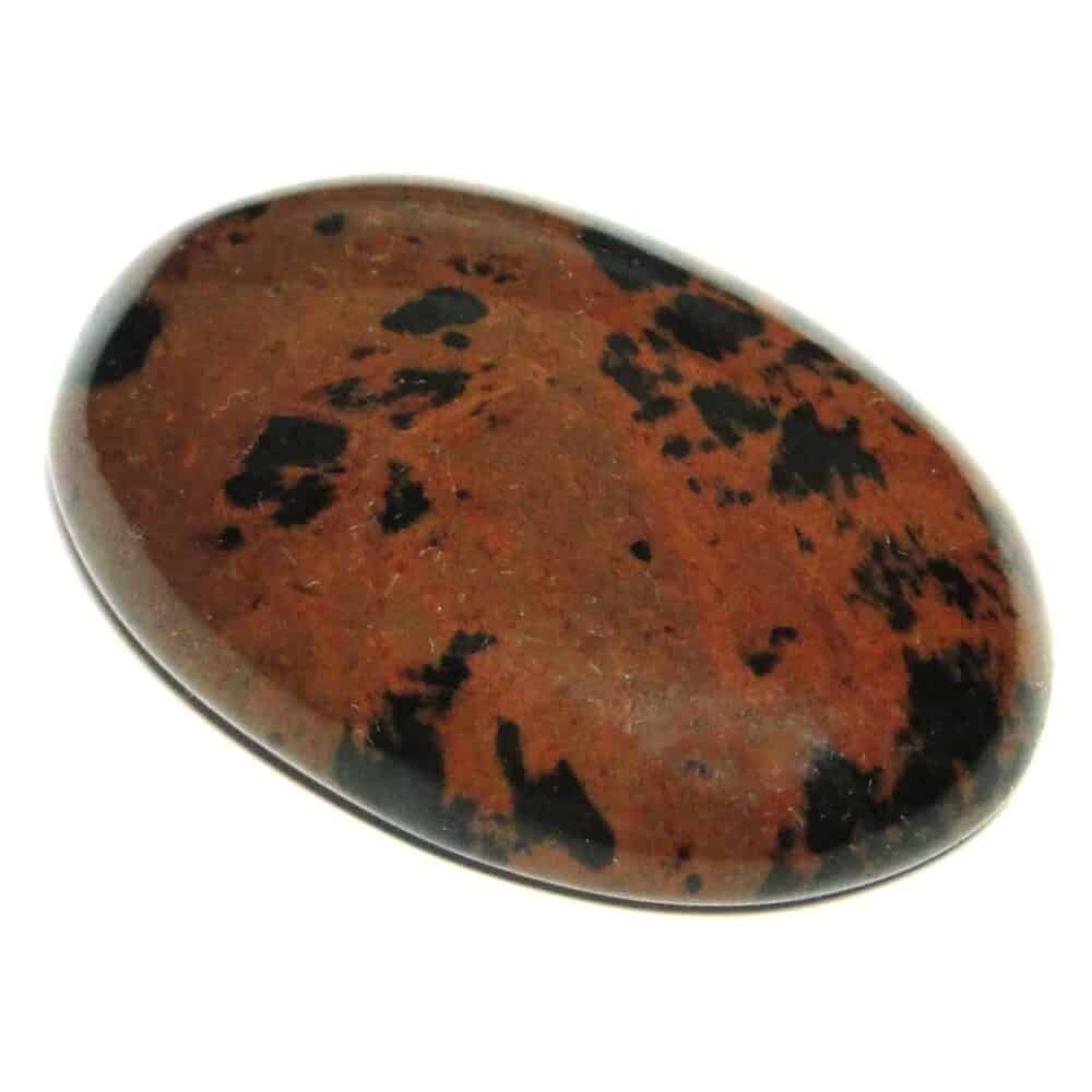 Nature's Crest - Mahogany Obsidian Oval Cabochon - Mahogany Cabochon