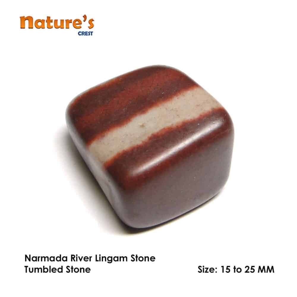 Lingam Stone (Narmada River Stone) Tumbled Pebble Stones - Image 4