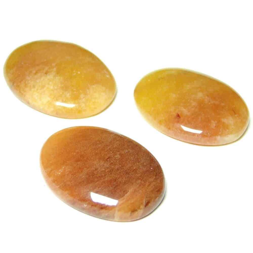 Nature's Crest - Orange Aventurine Oval Cabochon - Orange Aventurine Oval Multipl