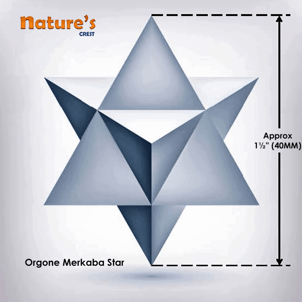 Chakra Orgone Merkaba Star 8 Point Set of 7 Pcs - Image 3