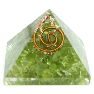 Peridot Orgone Pyramid