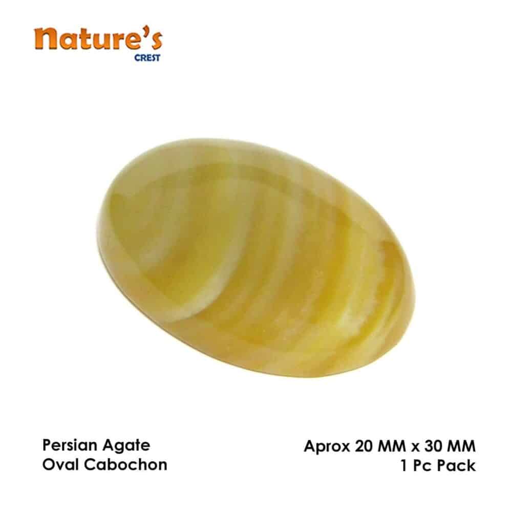 Persian Agate Oval Cabochon - Image 3
