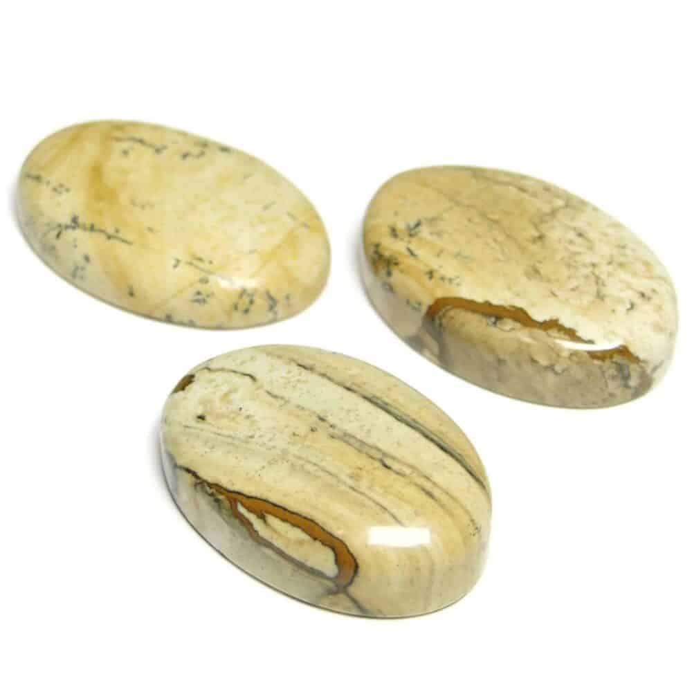 Picture Jasper Oval Cabochon - Image 2