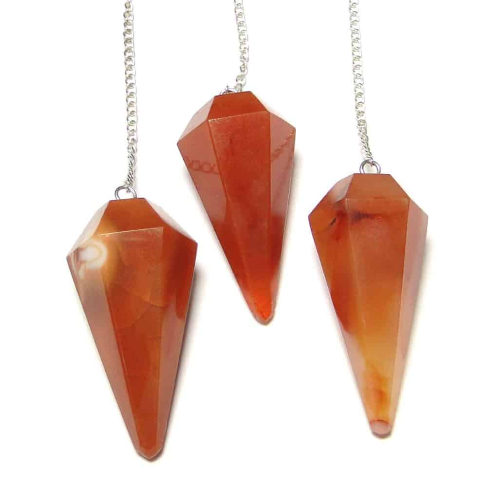 Red Carnelian Pendulum Multiple