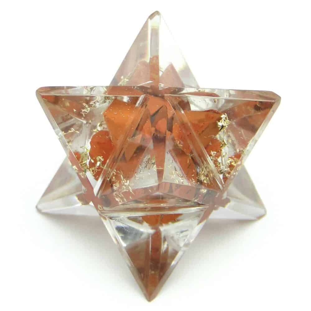 Red Jasper Orgone Merkaba