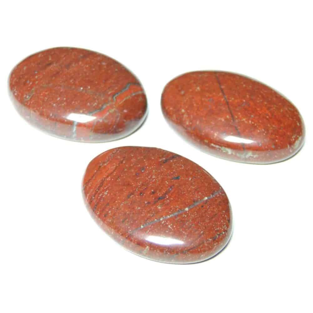 Nature's Crest - Red Jasper Oval Cabochon - Red Jasper Oval Multiple