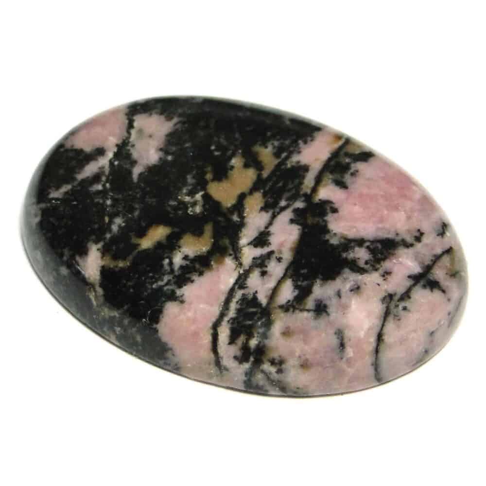 Nature's Crest - Rhodonite Oval Cabochon - Rhodonite Cabochon