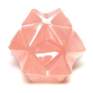 Rose Quartz 20 Point Merkaba Star