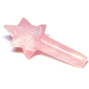 Rose Quartz Transcendental Merkaba Comet Star