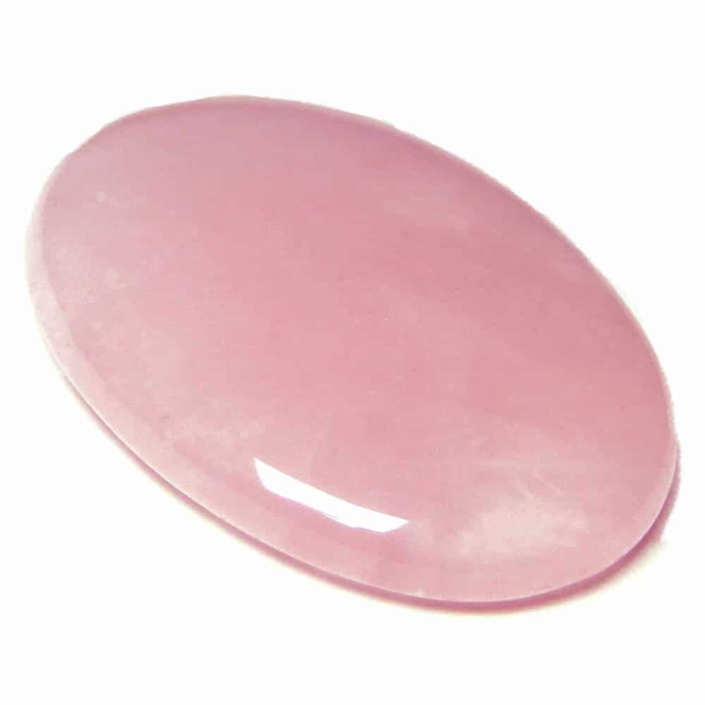 Nature's Crest - Rose Quartz Oval Cabochon - Rose Quartz Oval