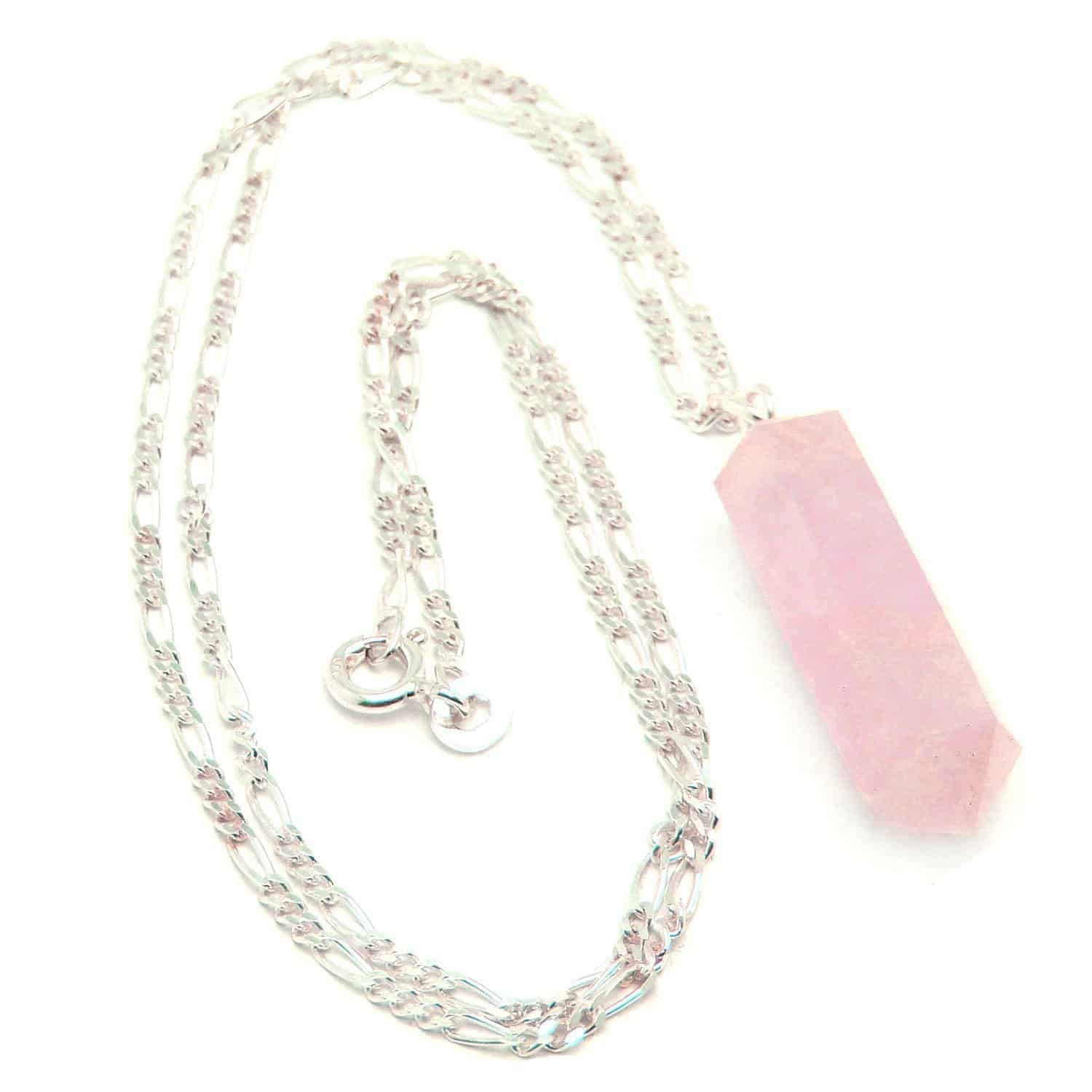 CRYSTU Rose Quartz Natural Crystal Stone Heart Shape Pendant/Locket with  Metal Chain Quartz Crystal, Stone Pendant Price in India - Buy CRYSTU Rose  Quartz Natural Crystal Stone Heart Shape Pendant/Locket with Metal