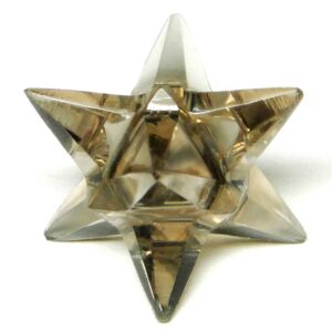 Smoky Quartz 14 Point Merkaba Star