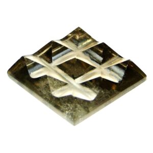 Smoky Quartz 9 Pyramid Charging Plate
