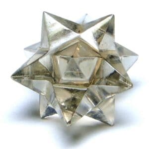 Smoky Quartz 12 Point Merkaba Star