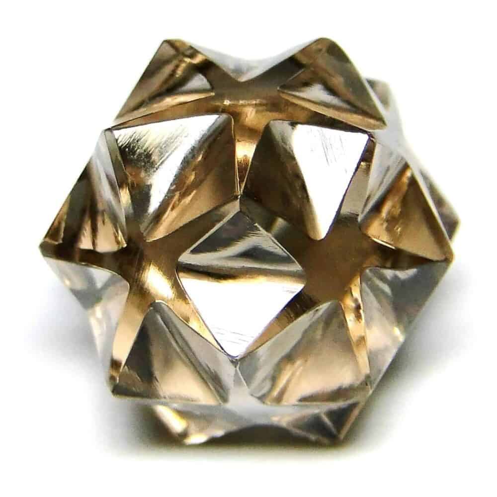 Nature's Crest - Smoky Quartz 20 Point Merkaba Star - Smoky Quartz 20 Points Merkaba Stars