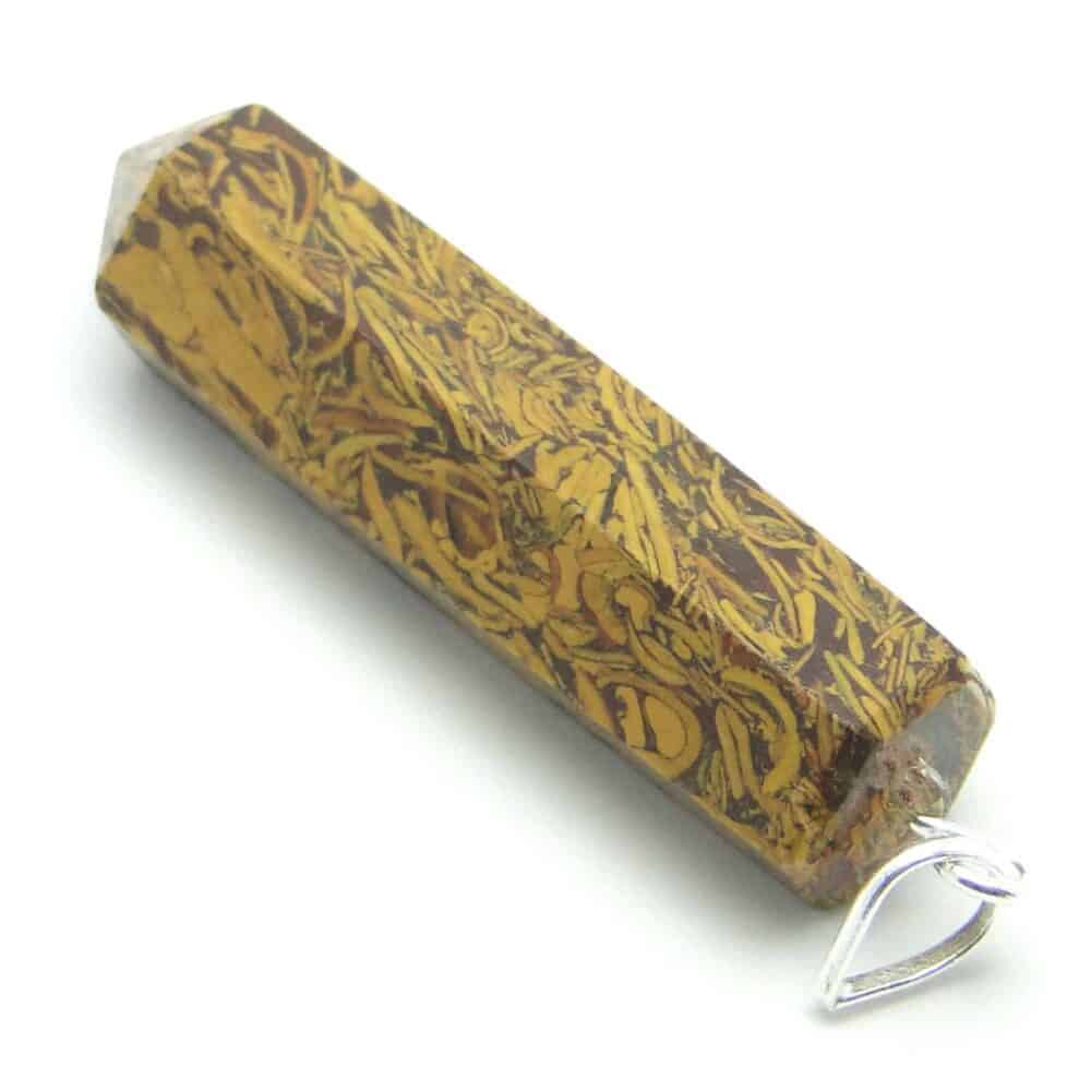 Snake Jasper Pencil Pendant - Image 3