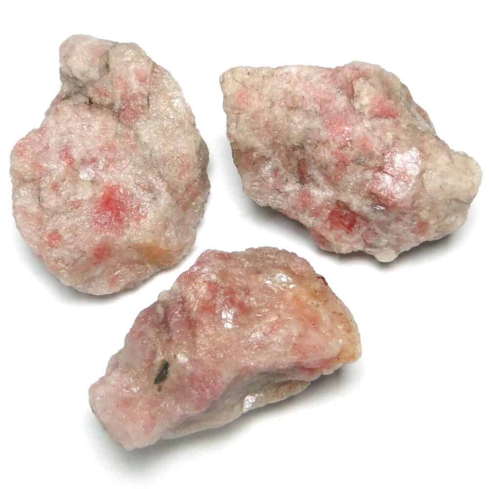 Nature's Crest - Sunstone Natural Raw Rough Chunks - Sunstone Rough Multiple