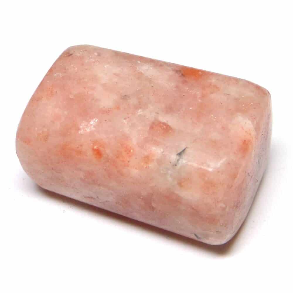 Nature's Crest - Sunstone Tumbled Pebble Stones - Sunstone Tumbled Stone 1 Pc