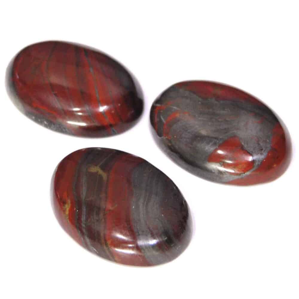 Nature's Crest - Tiger Iron Oval Cabochon - Tiger Iron Cabochon Multiple