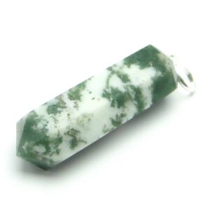 Tree Agate Pencil Pendant